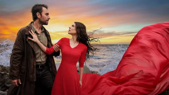 مسلسل هذا البحر سوف يفيض الحلقة 17 قرمزي